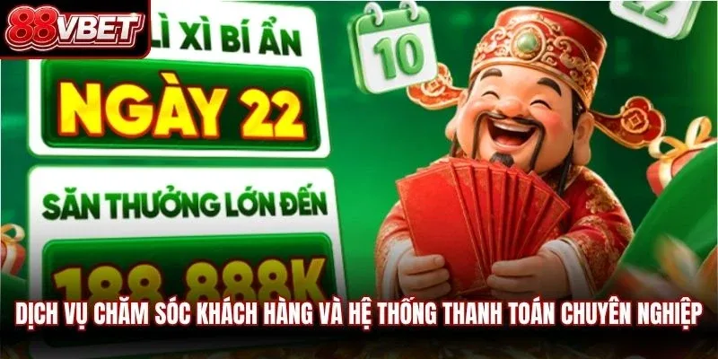 Dịch vụ chăm sóc khách hàng và hệ thống thanh toán chuyên nghiệp