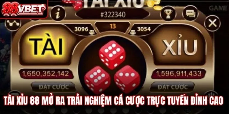Tài xỉu 88 mở ra trải nghiệm cá cược trực tuyến đỉnh cao cho bet thủ