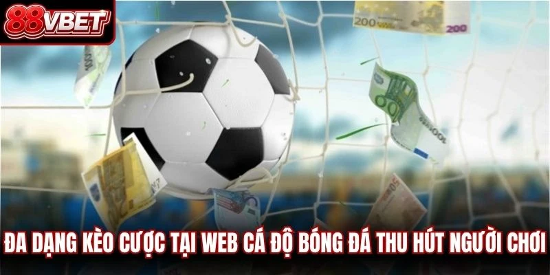 Đa dạng kèo cược tại web cá độ bóng đá thu hút người chơi