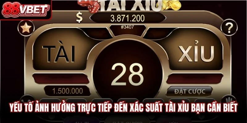 Trò chơi tài xỉu quen thuộc sử dụng ba viên xí ngầu sáu mặt